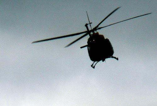 black helicopter
